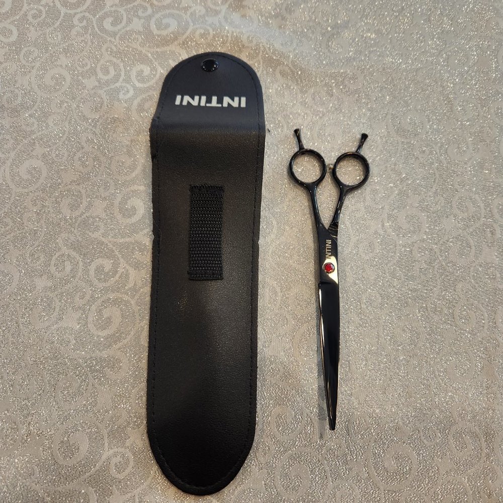 Intini Curved Grooming Scissors